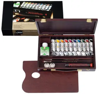 ROYAL TALENS REMBRANDT coffret couleur acrylique "TRADITIONA