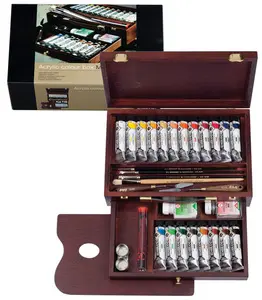 ROYAL TALENS Couleur acrylique REMBRANDT, coffret "MASTER
