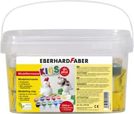 EBERHARD FABER Pâte à modeler EFA plast KIDS + peintures