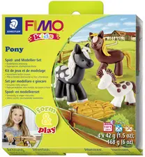 FIMO kids Kit de modelage Form & Play "Pony", niveau 2