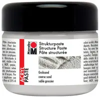 Marabu Pâte structurée acrylique, 225 ml, sable grossier,