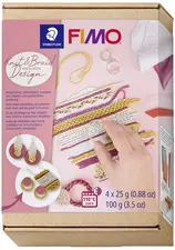 FIMO Kit pâte à modeler SOFT design tricot, à cuire au four