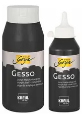 KREUL Apprêt acrylique SOLO Goya Gesso, noir, 250 ml