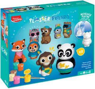 Maped Creativ Kit Moulage plâtre PLASTER FRIENDS maxi