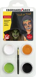 EBERHARD FABER Kit maquillage Halloween Citrouille/sorcière