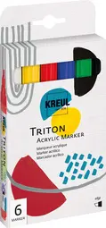 KREUL Marqueur acrylique SOLO Goya triton acrylic 1.4, kit 6
