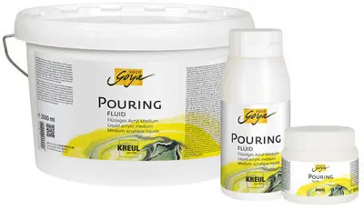 KREUL Médium de lissage SOLO Goya Pouring Fluid, 750 ml