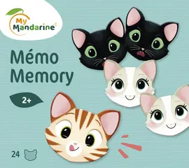 My Mandarine Jeu de memory "Chats