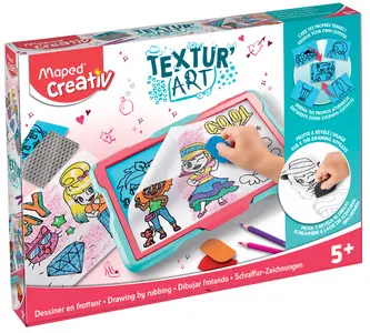Maped Creativ Plateau de dessin TEXTUR'ART FASHION