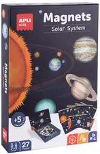 APLI kids Jeu de magnets "Système solaire", 27 magnets