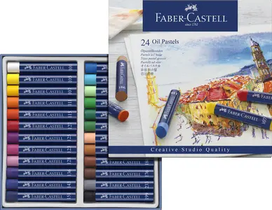 FABER-CASTELL Pastel à l'huile STUDIO QUALITY, étui de 36