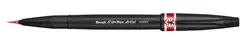 PentelArts Stylo pinceau Sign Pen Artist, rouge