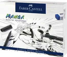 FABER-CASTELL Feutre PITT artist pen, kit de démarrage Manga