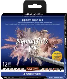 STAEDTLER Feutre pigment brush pen "Portrait Colours
