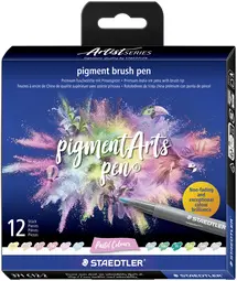STAEDTLER Feutre pigment brush pen "Pastel Colours
