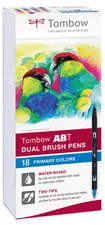 TOMBOW Feutre double pointe "ABT DUAL BRUSH PEN", primaires