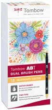 TOMBOW Feutre double pointe "ABT DUAL BRUSH PEN", couleurs