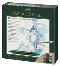 FABER-CASTELL Marqueur aquarelle ALBRECHT DÜRER, étui de 10