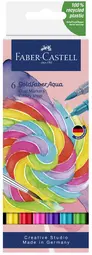 FABER-CASTELL Marqueur aquarelle GOLDFABER, étui Candy Shop
