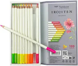 TOMBOW Crayons de couleur IROJITEN "Volume 7", set de 10