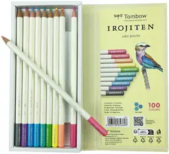 TOMBOW Crayons de couleur IROJITEN "Volume 1", set de 10