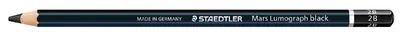 STAEDTLER Crayon Mars Lumograph black, degré de dureté: 4B