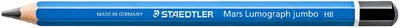 STAEDTLER Crayon graphite Mars Lumograph jumbo, dureté: HB