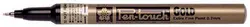 SAKURA Marqueur permanent Pen-Touch Extra Fin, or