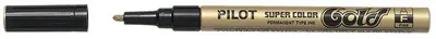 PILOT Marqueur permanent SUPER COLOR Gold, fin, or