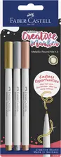 FABER-CASTELL Creative Marker GOLDFABER, blister de 3