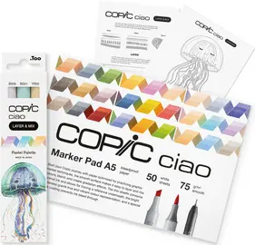 COPIC Marqueur ciao "LAYER & MIX Starter Set", Pastell
