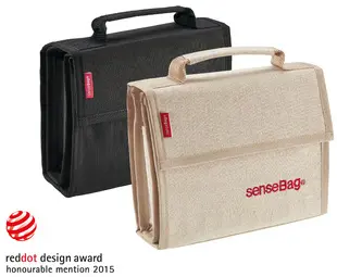 transotype Portefeuille "senseBag", pour 36 stylos, noir