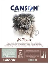 CANSON Papier beaux-arts Mi-Teintes, en bloc, 240 x 320 mm