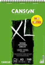 CANSON Bloc croquis et études "XL DESSIN" Promo, A3