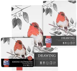 Oxford Art Bloc de dessin "Drawing", A4, 200 g/m2