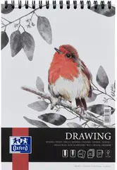 Oxford Art Bloc de dessin à spirale "Drawing", A3, 160 g/m2
