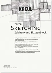 KREUL Bloc pour artistes Paper Sketching, A5, 20 feuilles