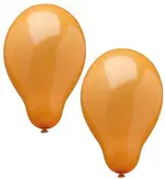 PAPSTAR Ballon de baudruche, diamètre: 250 mm, orange