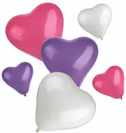 PAPSTAR Ballon de baudruche "Heart", tailles assorties