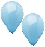PAPSTAR Ballon de baudruche, diamètre: 250 mm, bleu clair