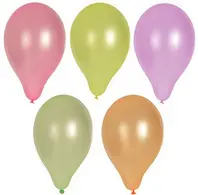 PAPSTAR Ballon de baudruche "Fluo", couleurs assorties
