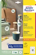 AVERY Zweckform Etiquette d'identification, diamètre: 65 mm