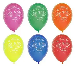 PAPSTAR Ballon de baudruche "Happy Birthday", assorti