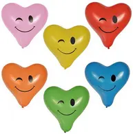 PAPSTAR Ballon de baudruche "Blinky Heart", assorti