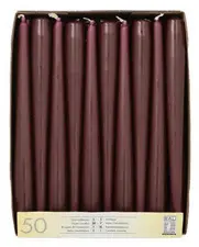 STARPAK Bougie de chandelier, 22 mm, pack de 50, baies