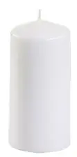 PAPSTAR Bougie cylindrique, diamètre: 50 mm, blanc