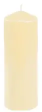 PAPSTAR Bougie cylindrique, diamètre: 60 mm, crème