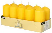 STARPAK Bougie cylindrique, diamètre: 40 mm, jaune doré