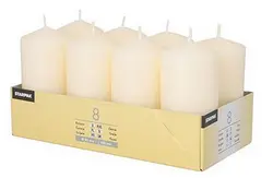 STARPAK Bougie cylindrique, diamètre: 50 mm, crème