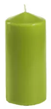 PAPSTAR Bougie cylindrique, diamètre: 50 mm, kiwi